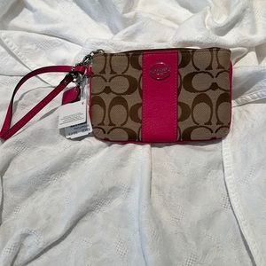 NWT Coach Wristlet